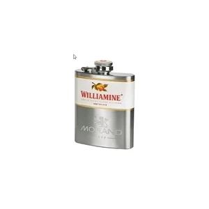 Eau de Vie Williamine Morand Flasque Métal