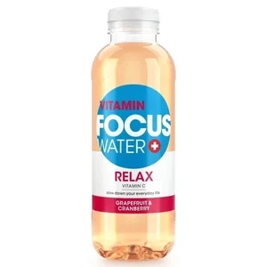 Focuswater Relax Pamplemousse et Cranberry Pet 12-Pack 