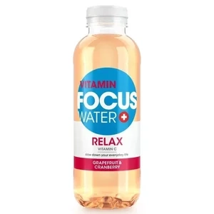 Focuswater Relax Pamplemousse et Cranberry Pet 12-Pack 