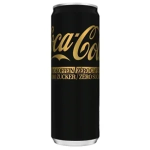 Coca-Cola Zero et Sans Caféine Boites 6-Pack